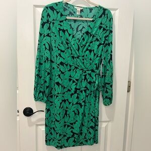 London Times Size 10  Wrap Look‎  Style Dress